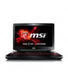 MSI Gaming Laptop - GT80S 6QE-027NL - Black Brushed Metal GT80S 6QE-027NL